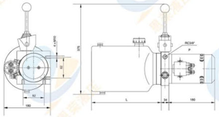 半电动堆垛机电源单元