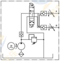 用于总线轮椅升降系统的液压动力组