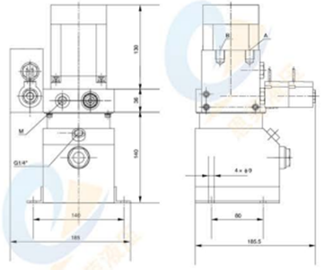 金相镶嵌机的电源单元